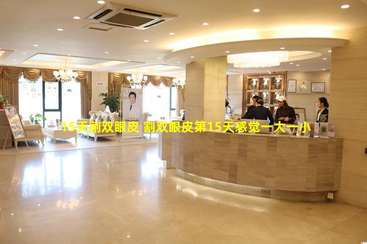 15天割双眼皮 割双眼皮第15天感觉一大一小